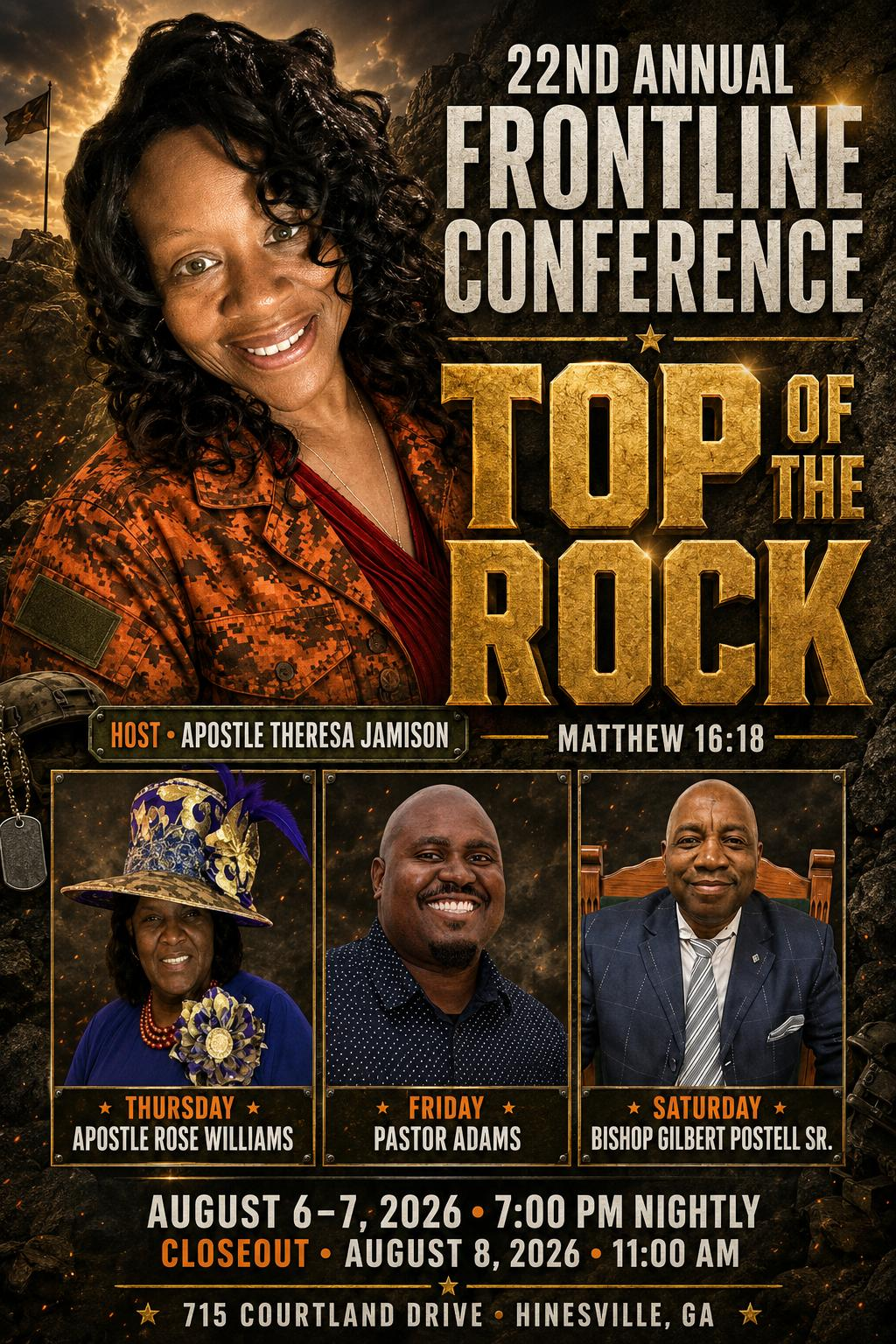 Community Outreach flyer